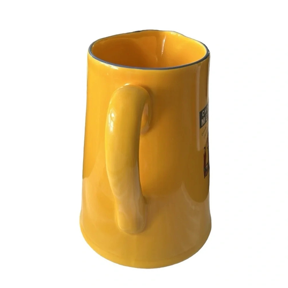 Pitcher Chocolat Menier 7 1/2” French porcelain - Picture 3 of 6